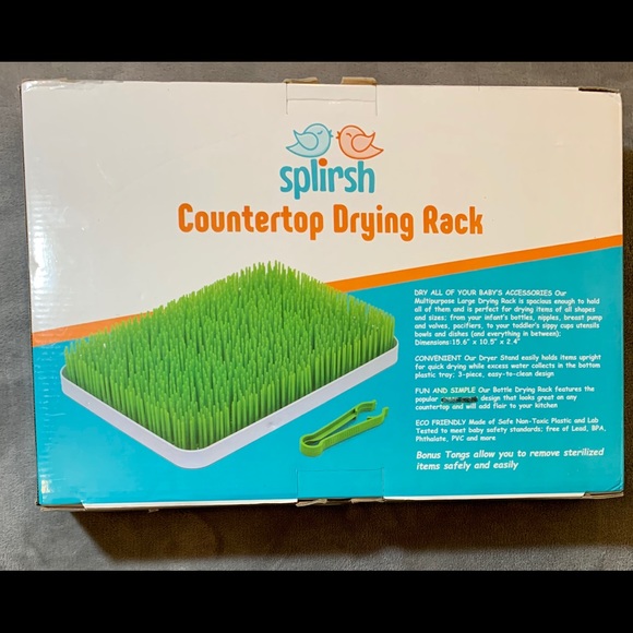 New! Splirsh Countertop Drying Rack - Picture 2 of 4